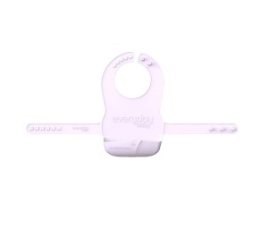 Everyday baby silikonski podbradnjak, lavanda8